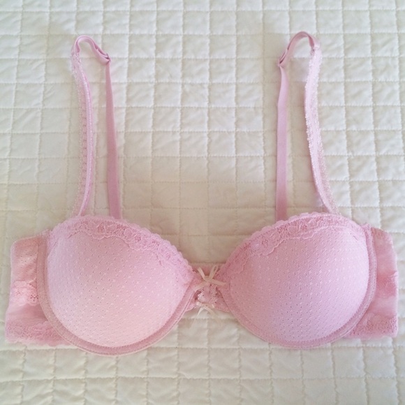 Multi Way Pink Lace 36C Bra