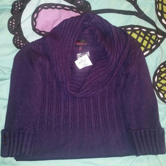 Kohl's Purple sweater