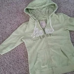 Aeropostale 3/4 sleeve zip up