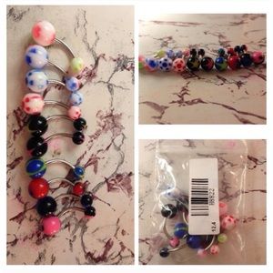 🎀10 brand new belly rings. 🎀