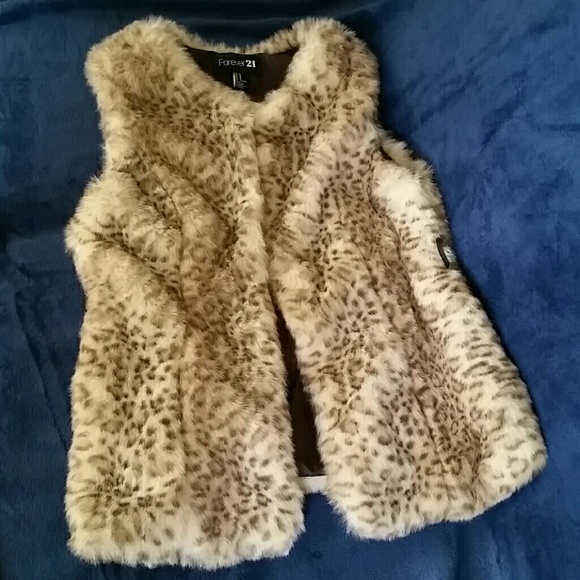 Forever 21 Faux Fur Vest!