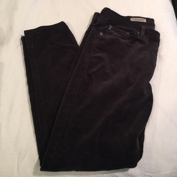 AG slim fit stretch cords from anthropologie