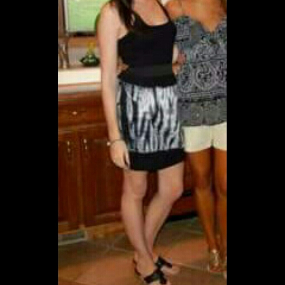 Eighty Sixty Black Tye Dye Sundress - Picture 5 of 6