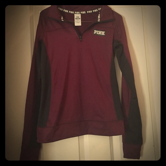 NWOT Victoria Secret PINK half zip jacket