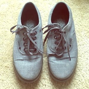 Grey vans