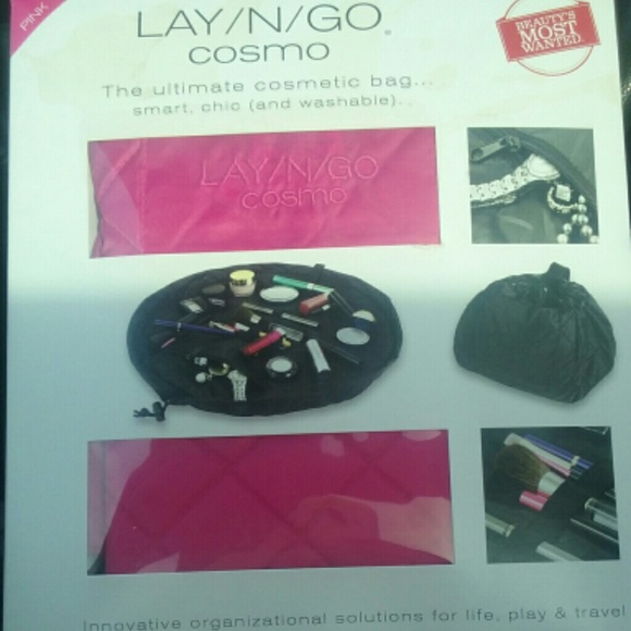 Lay n go make up traveling bag.