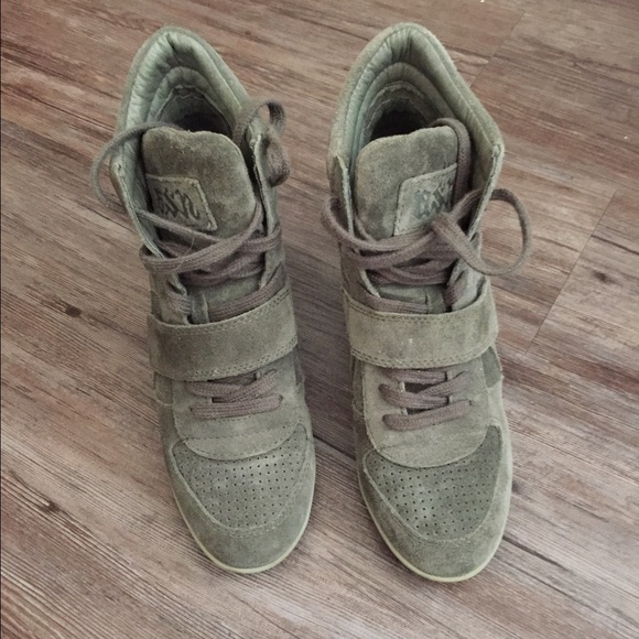 On hold. PRICE DROP! Ash Bowie Wedge Sneakers