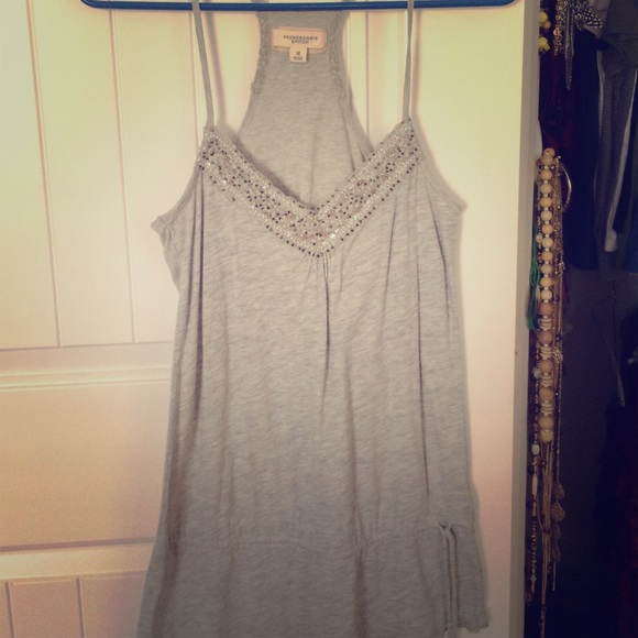 Abercrombie beaded tank