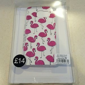 Samsung S6 Skinny Dip Flamingo case