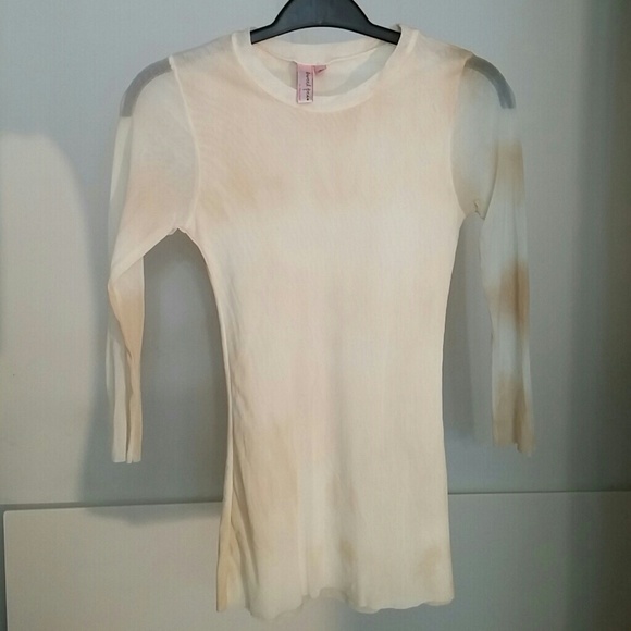 Sweet Pea sheer stretchy top