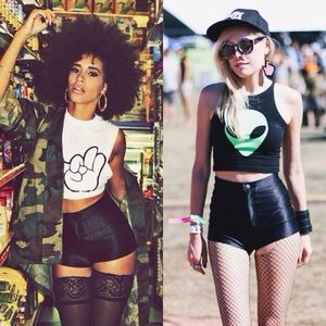 American Apparel Disco Shorts