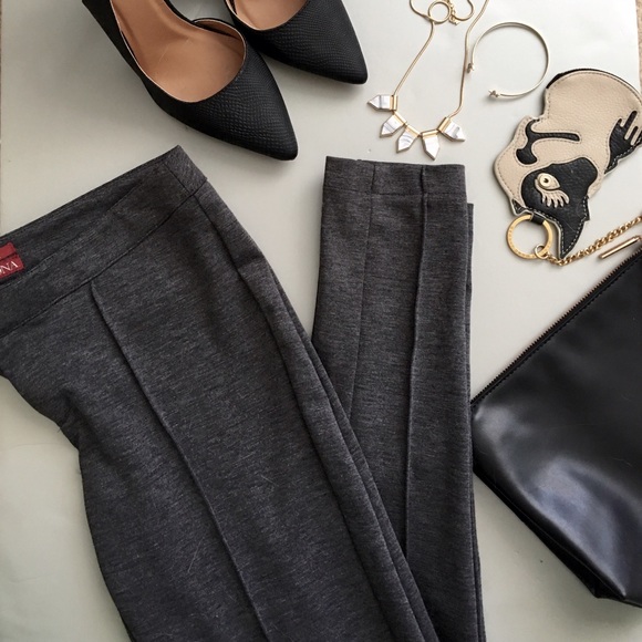 Grey Skinny Knit Pant