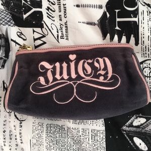 Juicy couture makeup bag