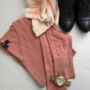 Dolman Sleeve Mauve Sweater