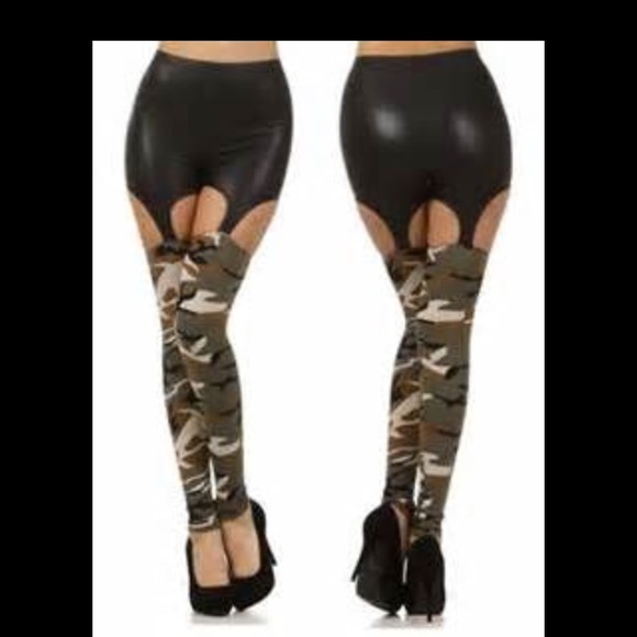 K Too Pants - Camo leggings