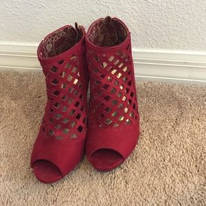 Red high heels