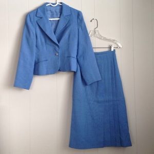 Vintage business suit, custom made.