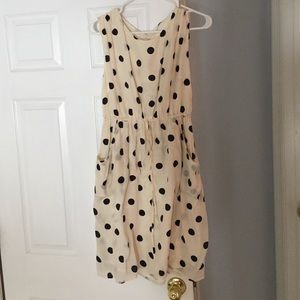 J.crew polka dot dress