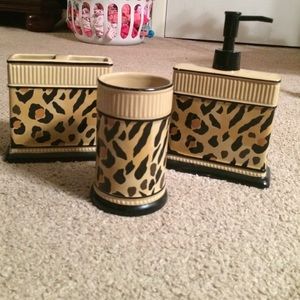 Cheetah Set decor