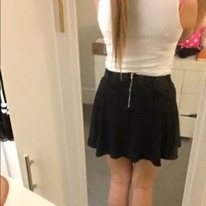 Black "H&M" skater skirt