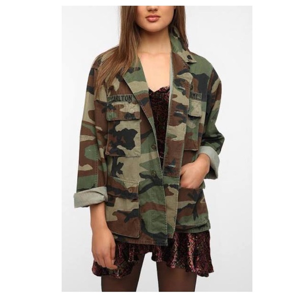 Army jacket .