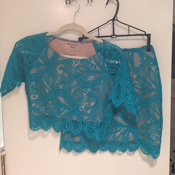 ❌SOLD Nasty Gal x For Love and Lemons Set❌ - Picture 4 of 4