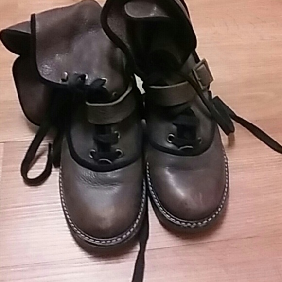 See by Chloe work boots