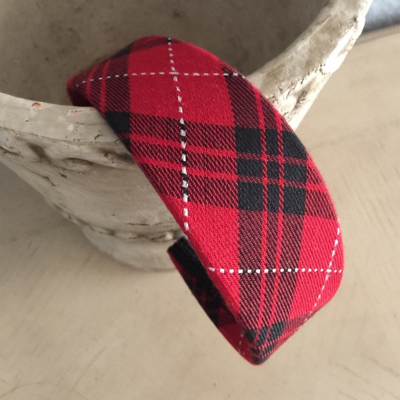 Plaid head band