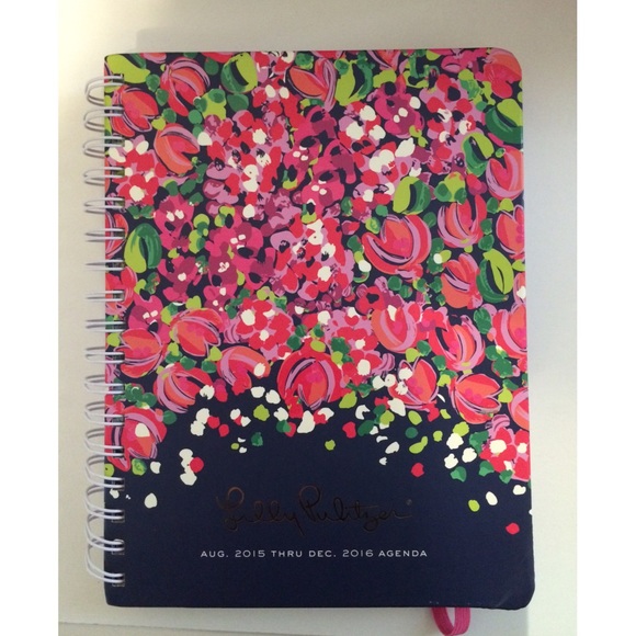 ✨SOLD✨ Lilly Pulitzer Large Agenda - Wild Confetti