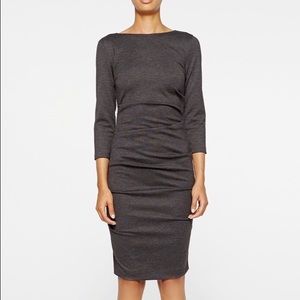 Gray Sheath Dress by Nicole Miller Artelier