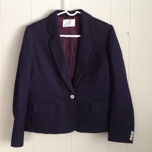 JH Collectibles- navy blue blazer vintage 80's