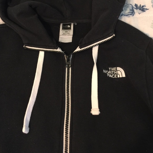 North face full zip hoodie