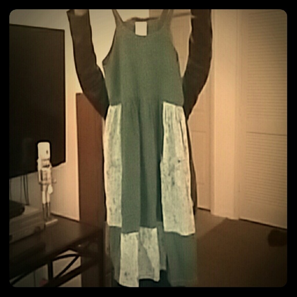 Green dress