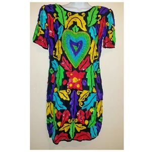 Vintage sequin dress