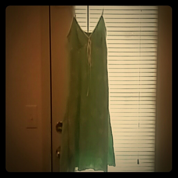 Green dress
