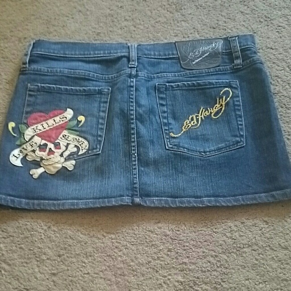 Ed hardy skirt
