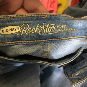 Old navy rockstar skinny jeans