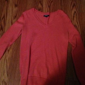 old navy coral sweater