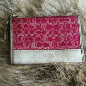 Coach coin purse/card wallet