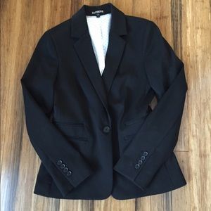 Express Black Pant Suit