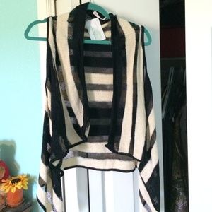 Tan/black daydream believer boutique vest