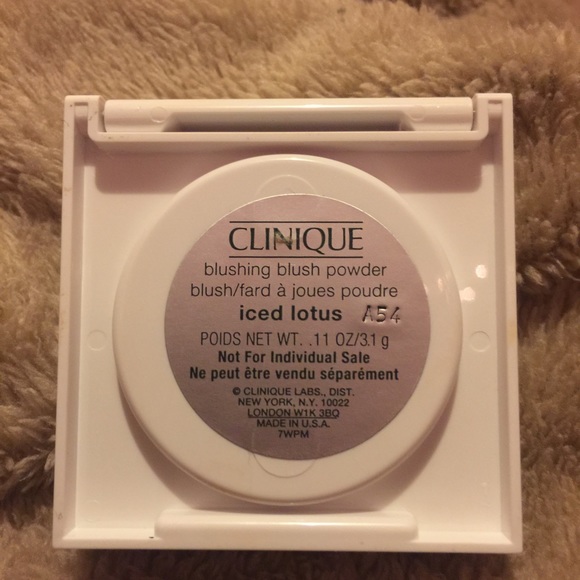 NEW CLINIQUE BLUSH .11oz/31g - Picture 3 of 3