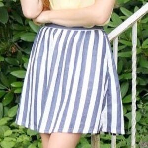 LC Lauren Conrad striped skirt