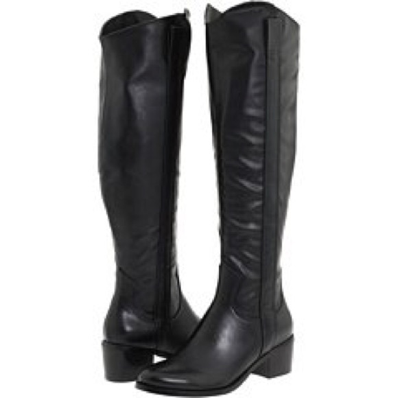 Charles David vegan leather riding boots