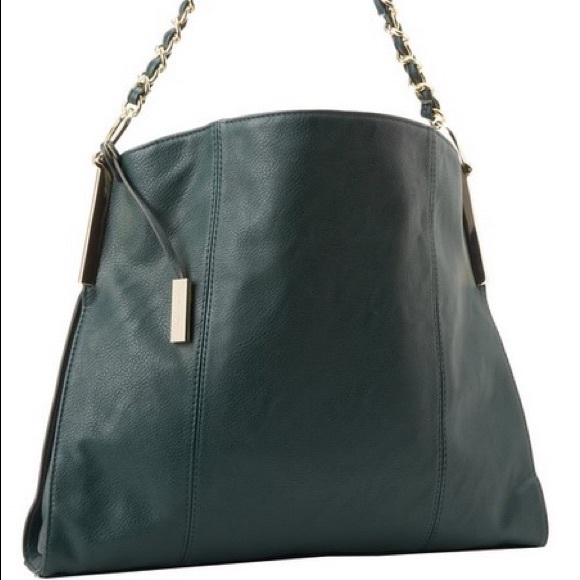 Ivan's Trump dark green handbag