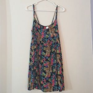 Flowy printed dress