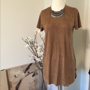 Kylie Jenner Suede Dress