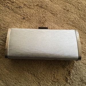 Silver Clutch Bag