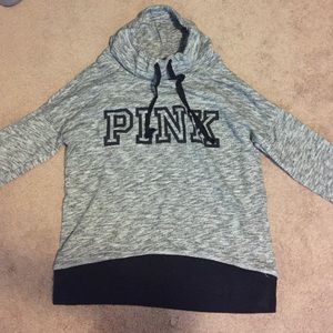 Grey LOVE PINK pullover