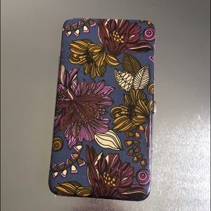 Hard shell Purple Wallet